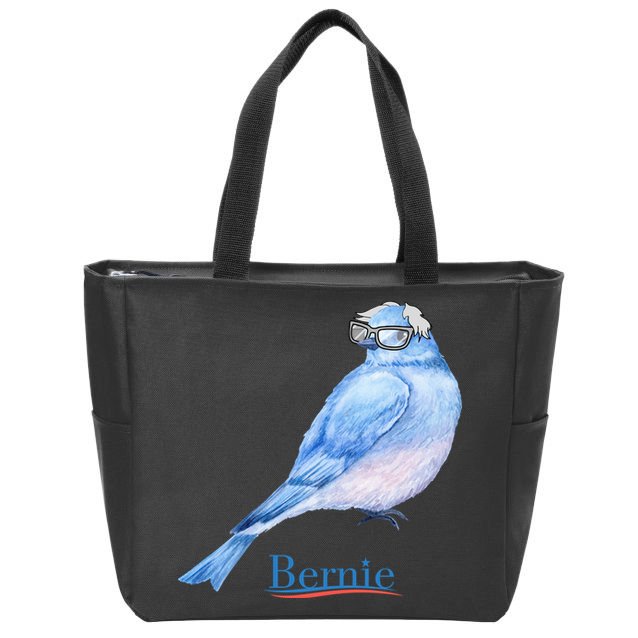 Bernie Bird Zip Tote Bag