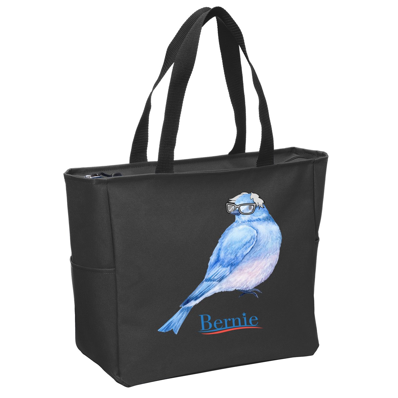 Bernie Bird Zip Tote Bag
