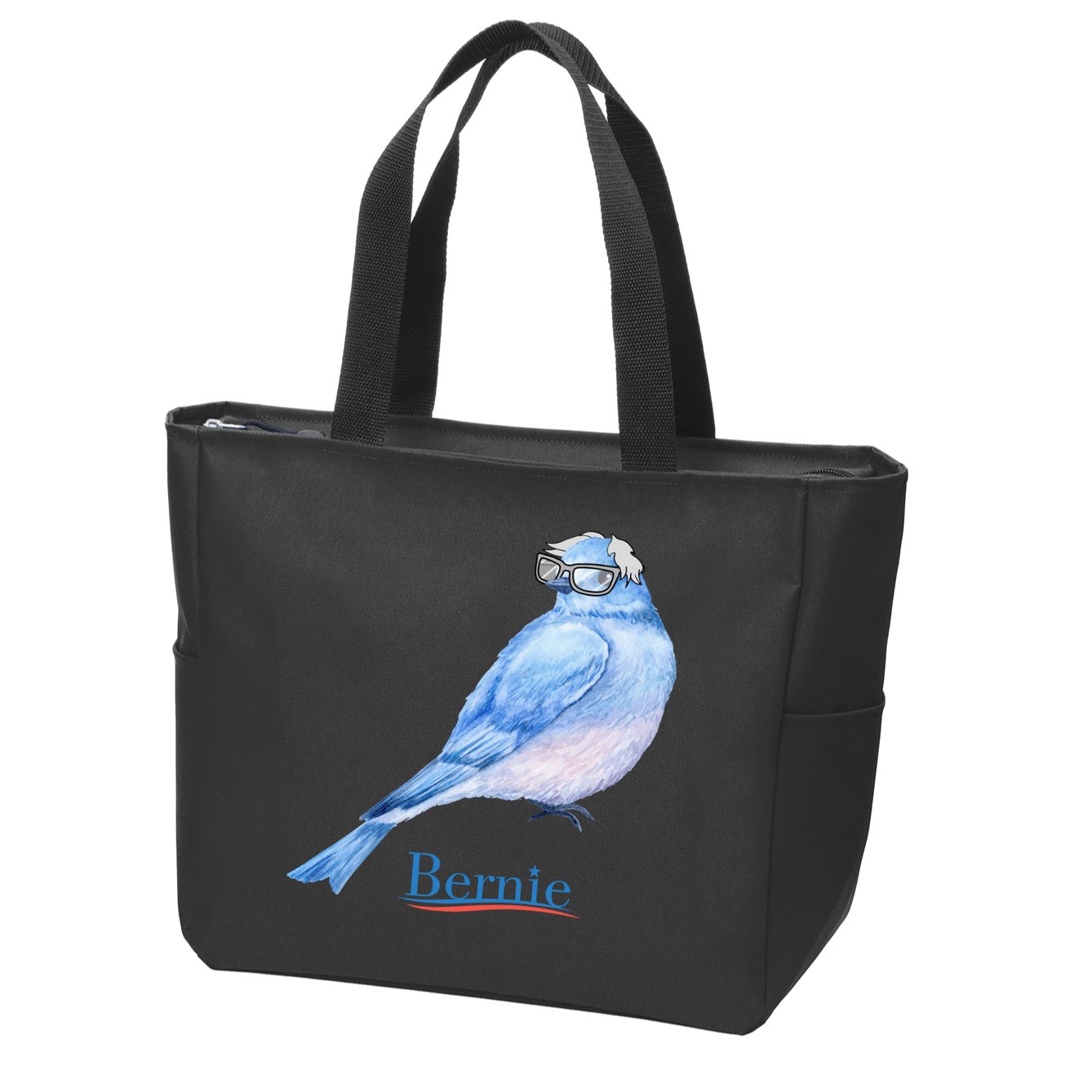 Bernie Bird Zip Tote Bag