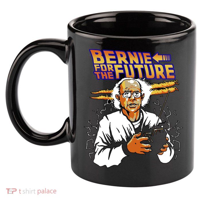 Bernie For The Future 11oz C Handle Ceramic Mug