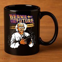 Bernie For The Future 11oz C Handle Ceramic Mug