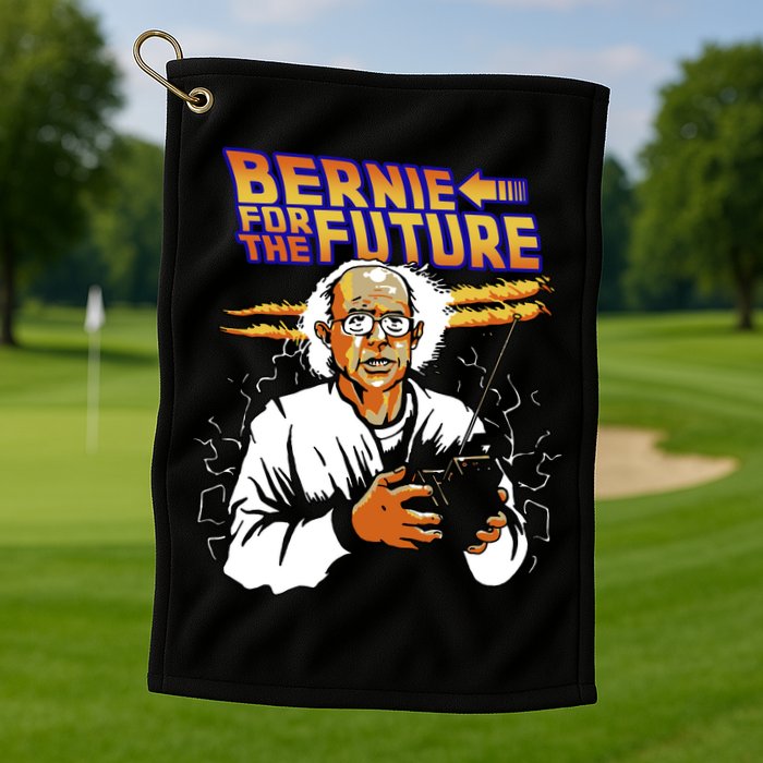 Bernie For The Future Golf Towel