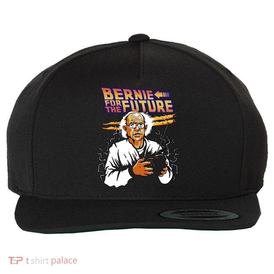 Bernie For The Future Wool Snapback Cap