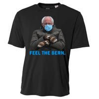 Bernie Mittens Bernie Sanders Feel The Bern Inauguration Day Cooling Performance Crew T-Shirt