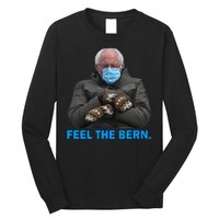 Bernie Mittens Bernie Sanders Feel The Bern Inauguration Day Long Sleeve Shirt