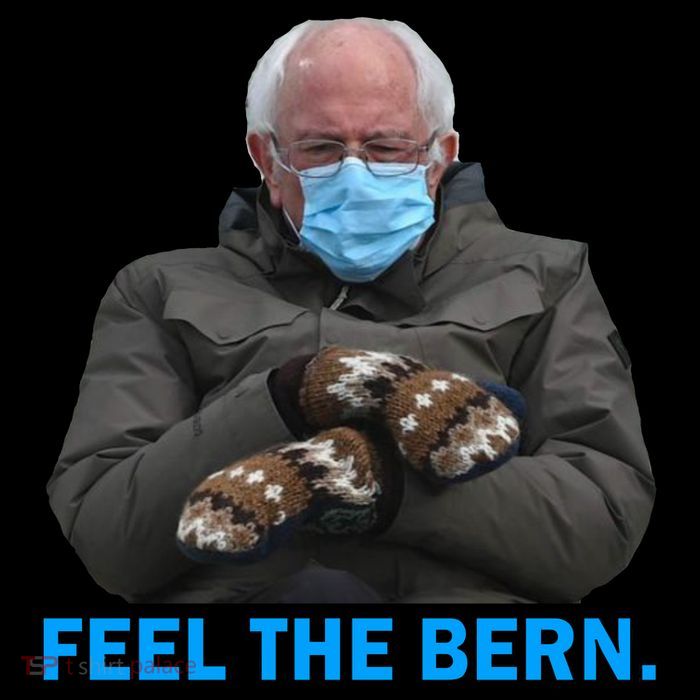 Bernie Mittens Bernie Sanders Feel The Bern Inauguration Day T-Shirt