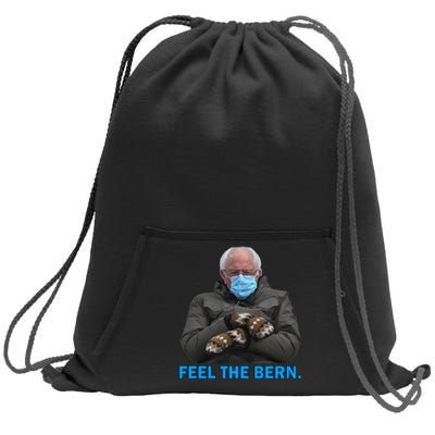 Bernie Mittens Bernie Sanders Feel The Bern Inauguration Day Sweatshirt Cinch Pack Bag