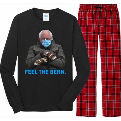 Bernie Mittens Bernie Sanders Feel The Bern Inauguration Day Long Sleeve Pajama Set