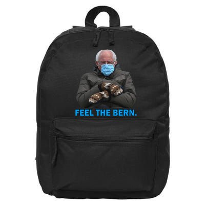 Bernie Mittens Bernie Sanders Feel The Bern Inauguration Day 16 in Basic Backpack