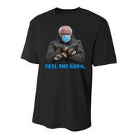 Bernie Mittens Bernie Sanders Feel The Bern Inauguration Day Youth Performance Sprint T-Shirt