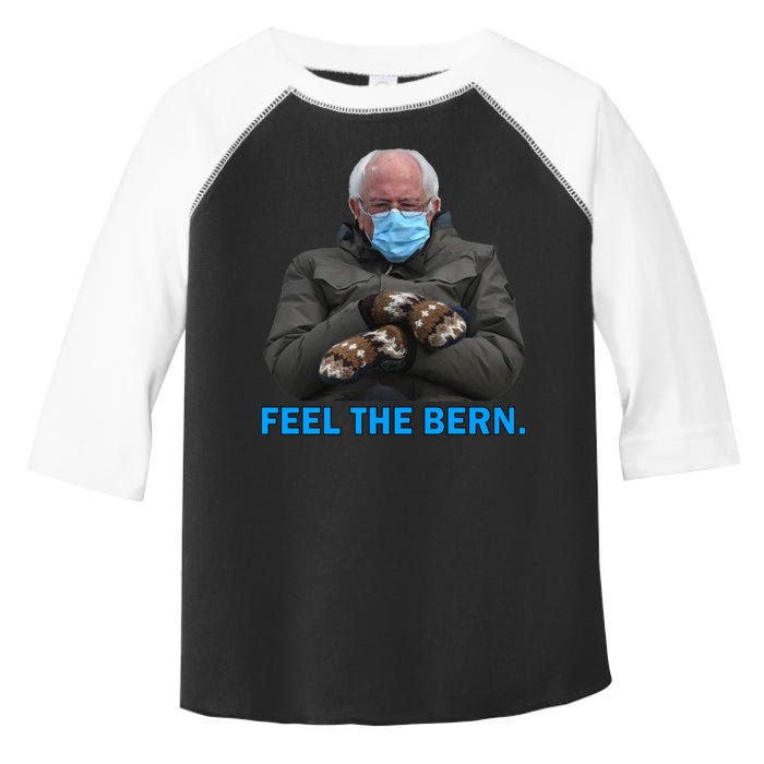 Bernie Mittens Bernie Sanders Feel The Bern Inauguration Day Toddler Fine Jersey T-Shirt