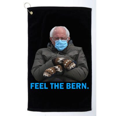 Bernie Mittens Bernie Sanders Feel The Bern Inauguration Day Golf Towel