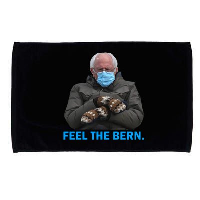 Bernie Mittens Bernie Sanders Feel The Bern Inauguration Day Microfiber Hand Towel