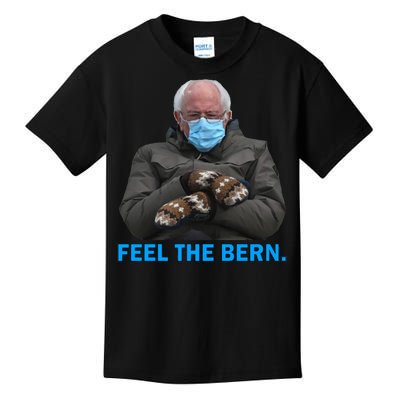 Bernie Mittens Bernie Sanders Feel The Bern Inauguration Day Kids T-Shirt