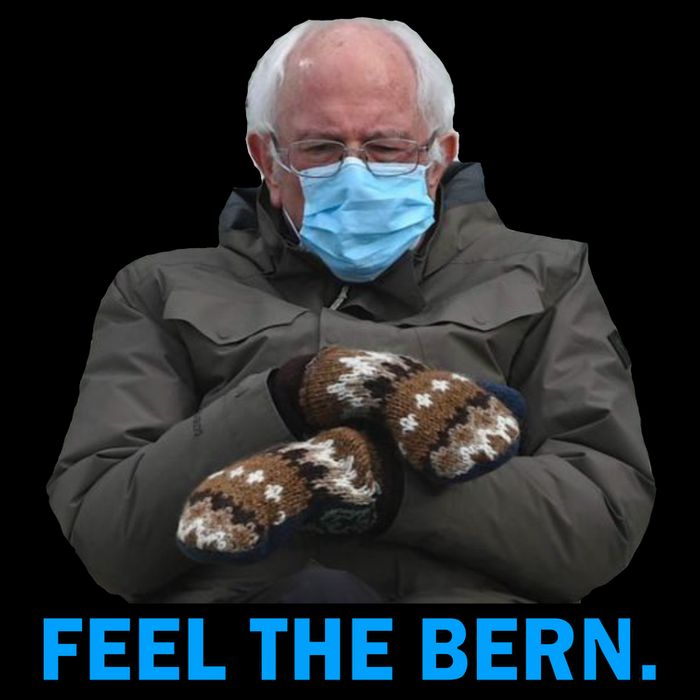 Bernie Mittens Bernie Sanders Feel The Bern Inauguration Day Kids T-Shirt