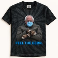 Bernie Mittens Bernie Sanders Feel The Bern Inauguration Day Kids Tie-Dye T-Shirt