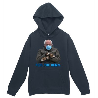 Bernie Mittens Bernie Sanders Feel The Bern Inauguration Day Urban Pullover Hoodie