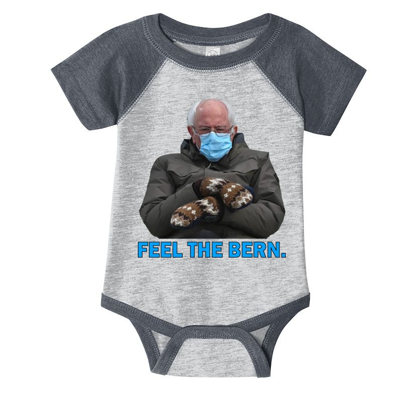 Bernie Mittens Bernie Sanders Feel The Bern Inauguration Day Infant Baby Jersey Bodysuit