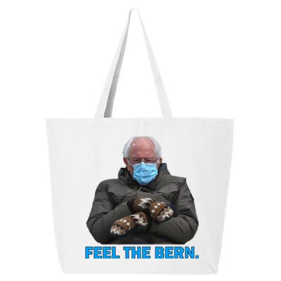 Bernie Mittens Bernie Sanders Feel The Bern Inauguration Day 25L Jumbo Tote