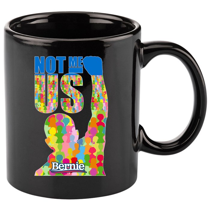 Bernie Sanders 2020 Not Me Us 11oz C Handle Ceramic Mug