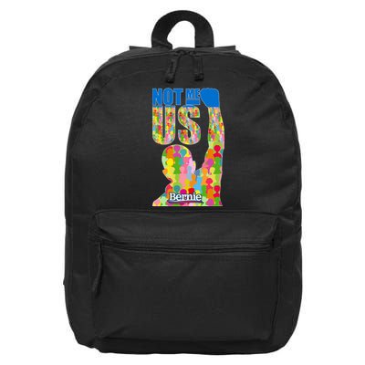 Bernie Sanders 2020 Not Me Us 16 in Basic Backpack
