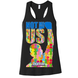 Bernie Sanders 2020 Not Me Us Women's Racerback Tank