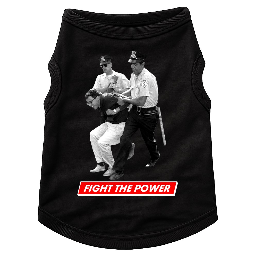 Bernie Sanders Fight The Power Doggie Tank