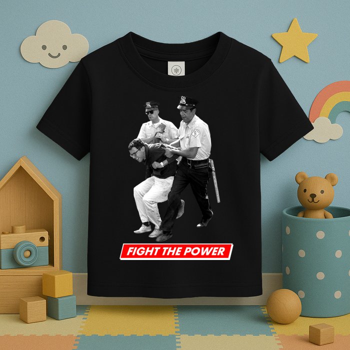 Bernie Sanders Fight The Power Toddler T-Shirt