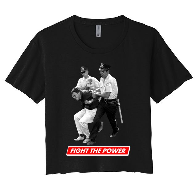 Bernie Sanders Fight The Power Crop Top