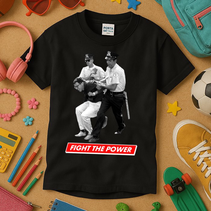 Bernie Sanders Fight The Power Kids T-Shirt