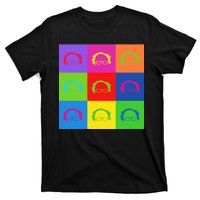 Bernie Sanders Hair Minimalist Pop Art T-Shirt