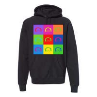 Bernie Sanders Hair Minimalist Pop Art Premium Hoodie