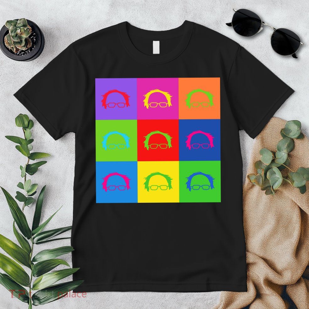 Bernie Sanders Hair Minimalist Pop Art Premium T-Shirt