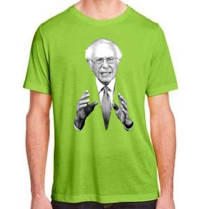 Bernie Sanders Hands Black and White Portrait Adult ChromaSoft Performance T-Shirt