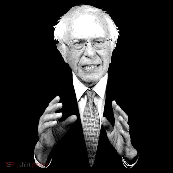 Bernie Sanders Hands Black and White Portrait Sweatshirt