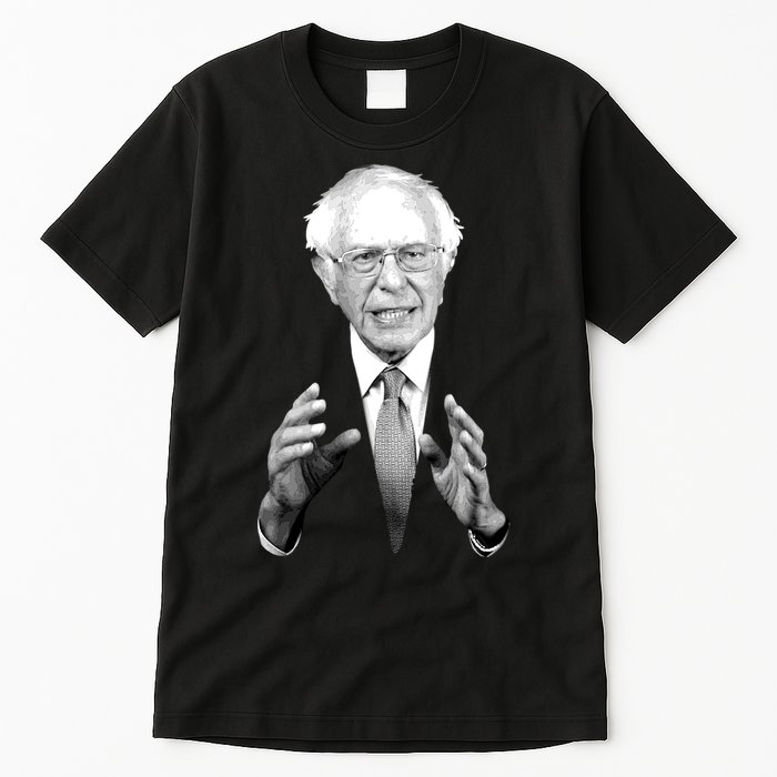 Bernie Sanders Hands Black and White Portrait Tall T-Shirt