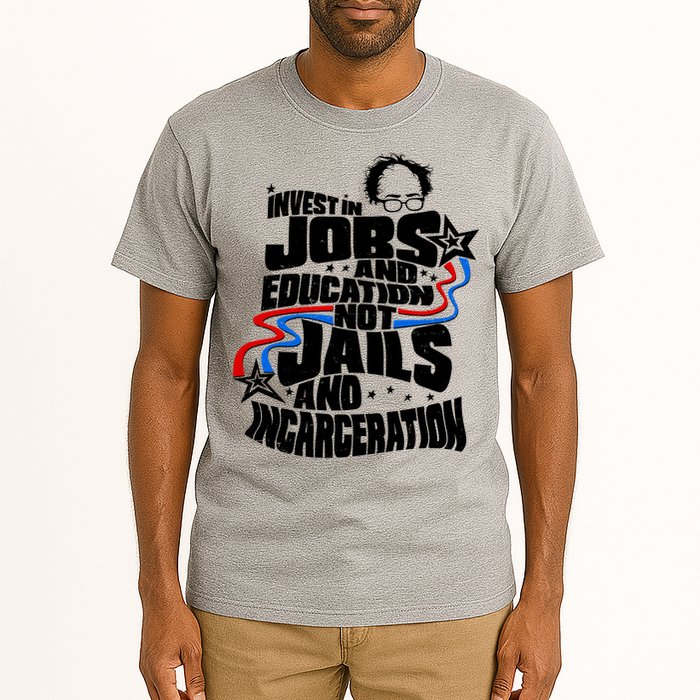 Bernie Sanders Invest In Jobs Tall T-Shirt