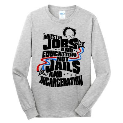 Bernie Sanders Invest In Jobs Tall Long Sleeve T-Shirt