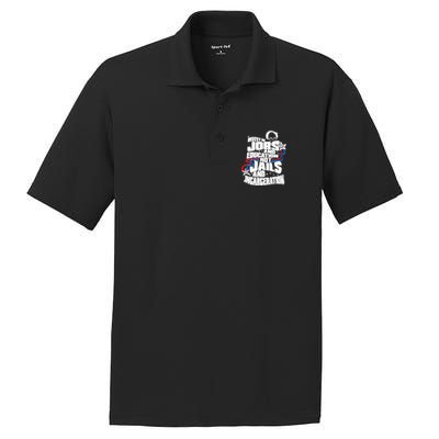 Bernie Sanders Invest In Jobs PosiCharge RacerMesh Polo