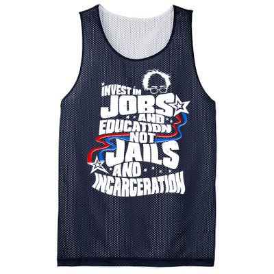 Bernie Sanders Invest In Jobs Mesh Reversible Basketball Jersey Tank