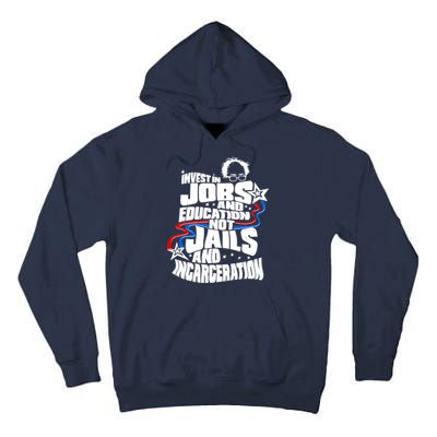 Bernie Sanders Invest In Jobs Tall Hoodie