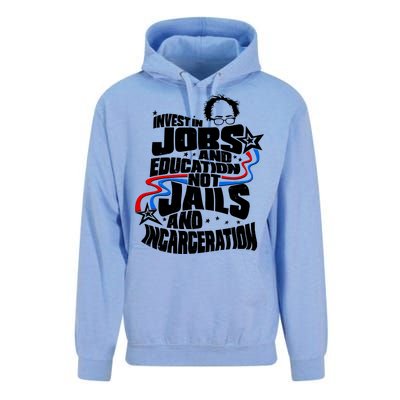 Bernie Sanders Invest In Jobs Unisex Surf Hoodie