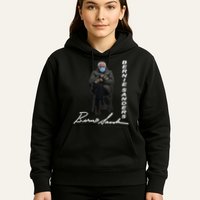 Bernie Sanders Mitten Meme Signature Hoodie