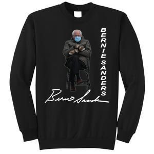 Bernie Sanders Mitten Meme Signature Sweatshirt