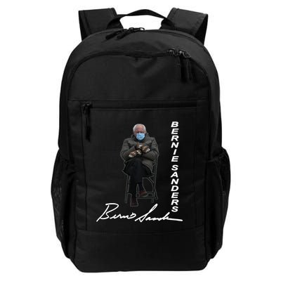 Bernie Sanders Mitten Meme Signature Backpack