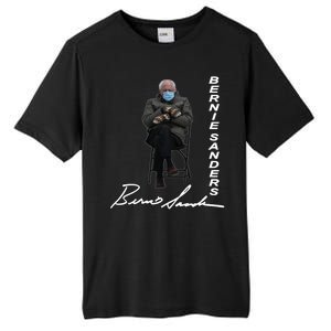 Bernie Sanders Mitten Meme Signature Tall Fusion ChromaSoft Performance T-Shirt