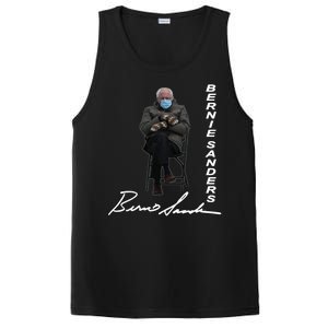 Bernie Sanders Mitten Meme Signature PosiCharge Competitor Tank