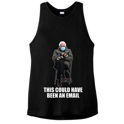 Bernie Sanders Mitten Meme This Could Have Been An Email Ladies PosiCharge Tri-Blend Wicking Tank
