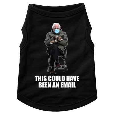 Bernie Sanders Mitten Meme This Could Have Been An Email Doggie Tank