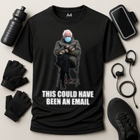 Bernie Sanders Mitten Meme This Could Have Been An Email Cooling Performance Crew T-Shirt